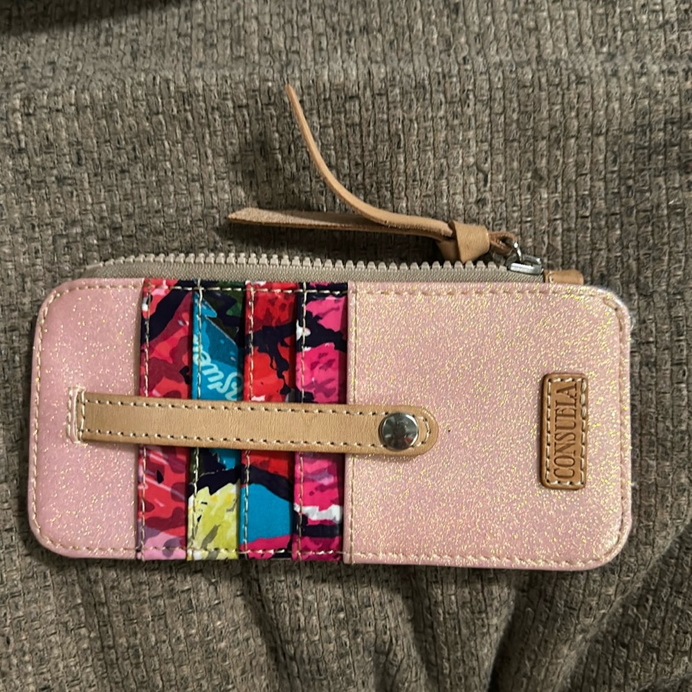 Consuela Pink Wallet Vibrant and Chic